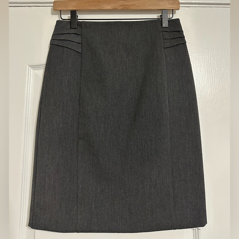 Express Charcoal Pencil Skirt